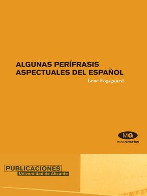 cover image of Algunas perífrasis aspectuales del español